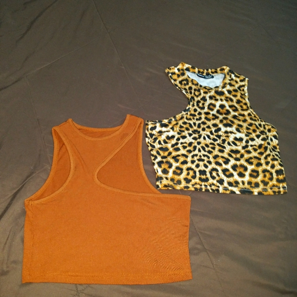 Crop tops shirt